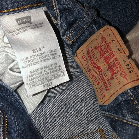 Levi’s 514 27x27 slim straight size 14 reg* - Picture 3 of 3